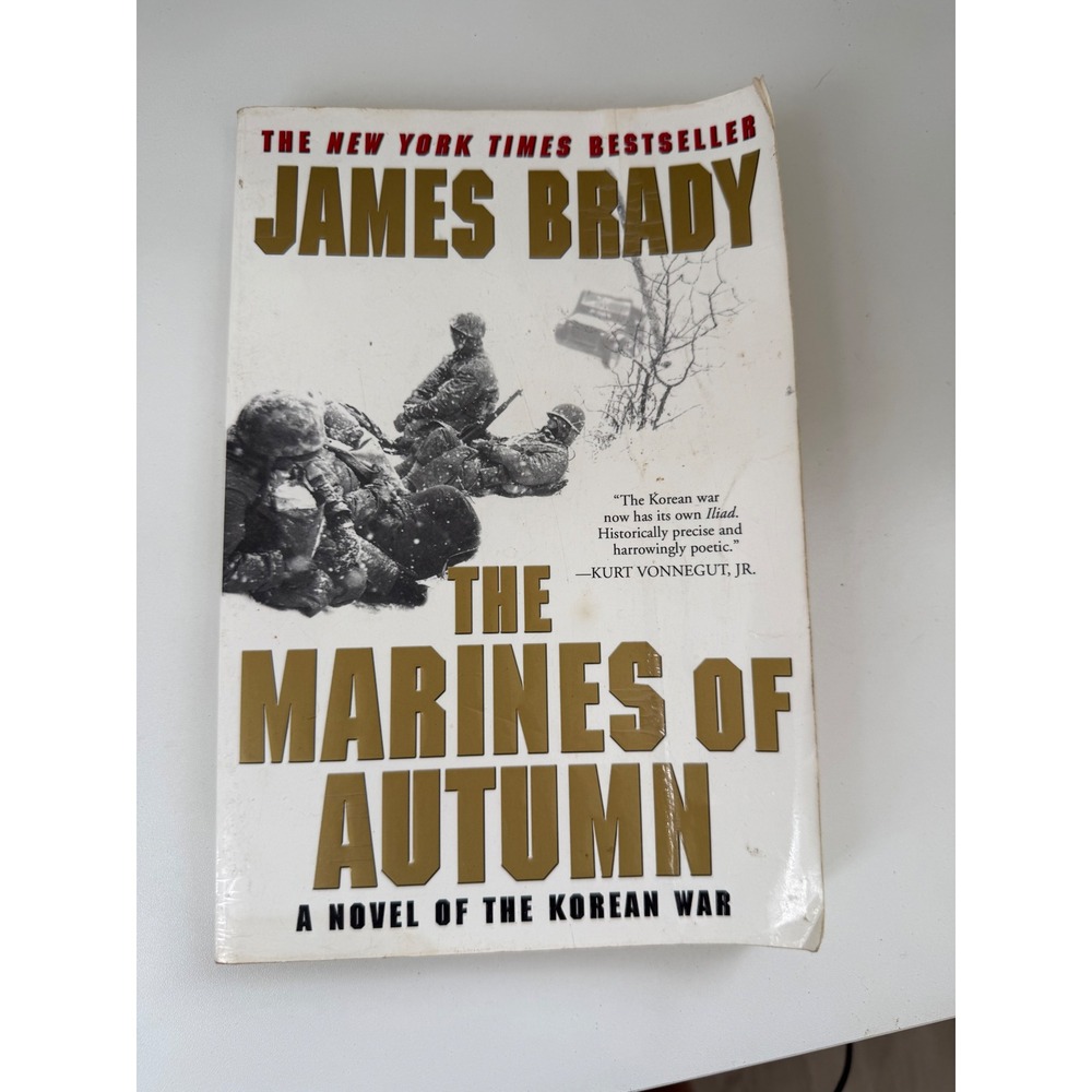 The Marines of Autumn James Brady Korean War Novel Paperback 0312280815